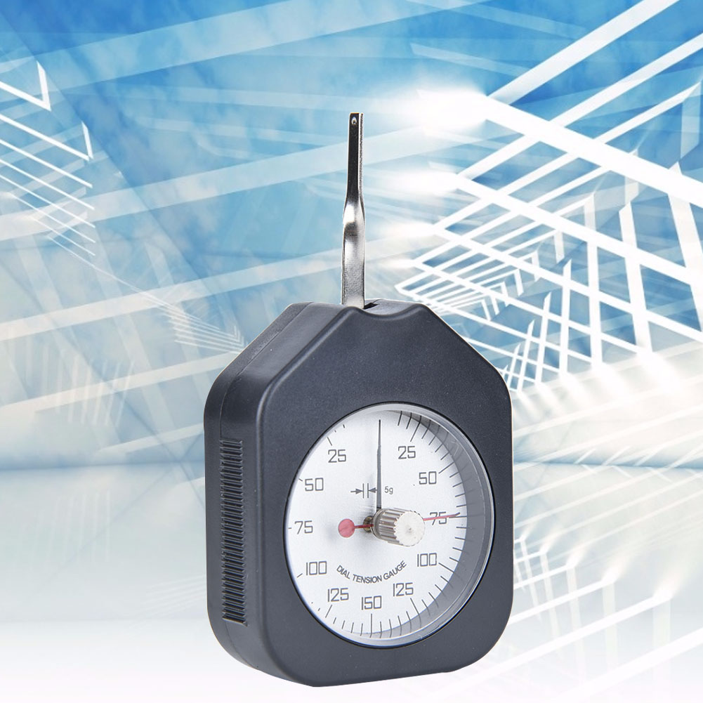 Analog Meter Gauge - مقياس توتر بلاستيكي بمؤشر مزدوج الإبرة،