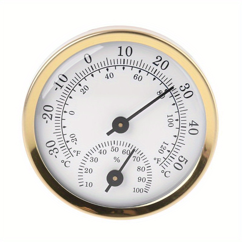 Analog Meter Gauge - 2 في 1 ميزان الحرارة الرطوبة