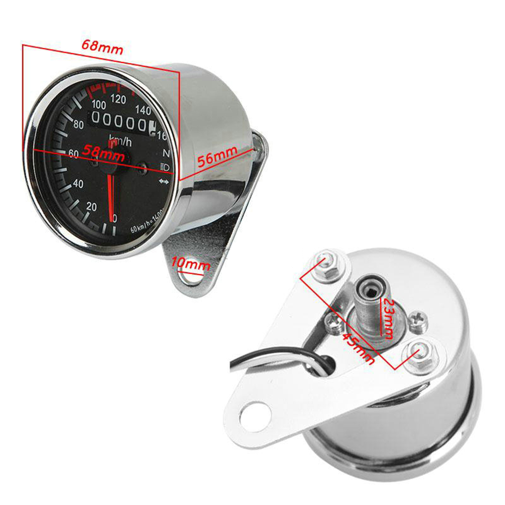 عداد سرعة ومسافة للدراجات النا - مراجعة Analog Meter Gauge وسعره