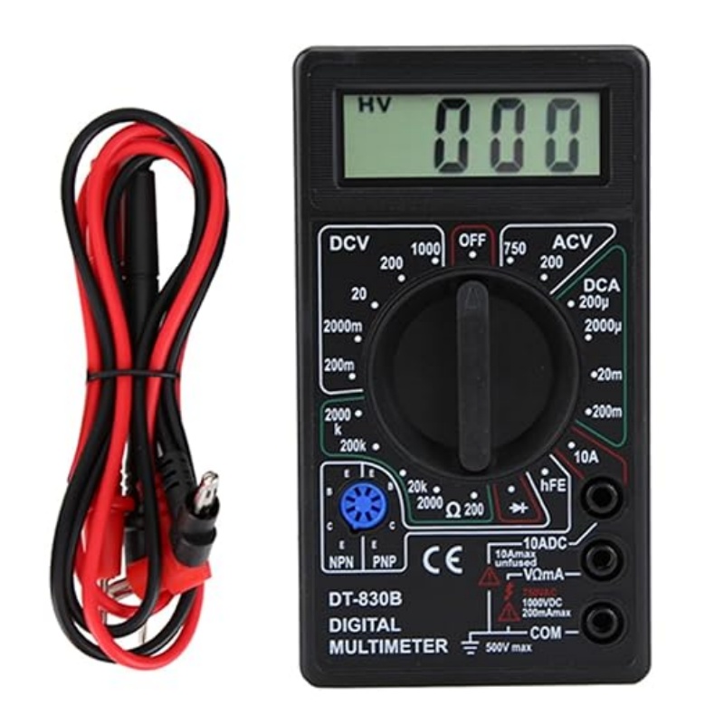 جهاز اختبار رقمي متعدد الوظائف - مراجعة Analog Meter Gauge وسعره