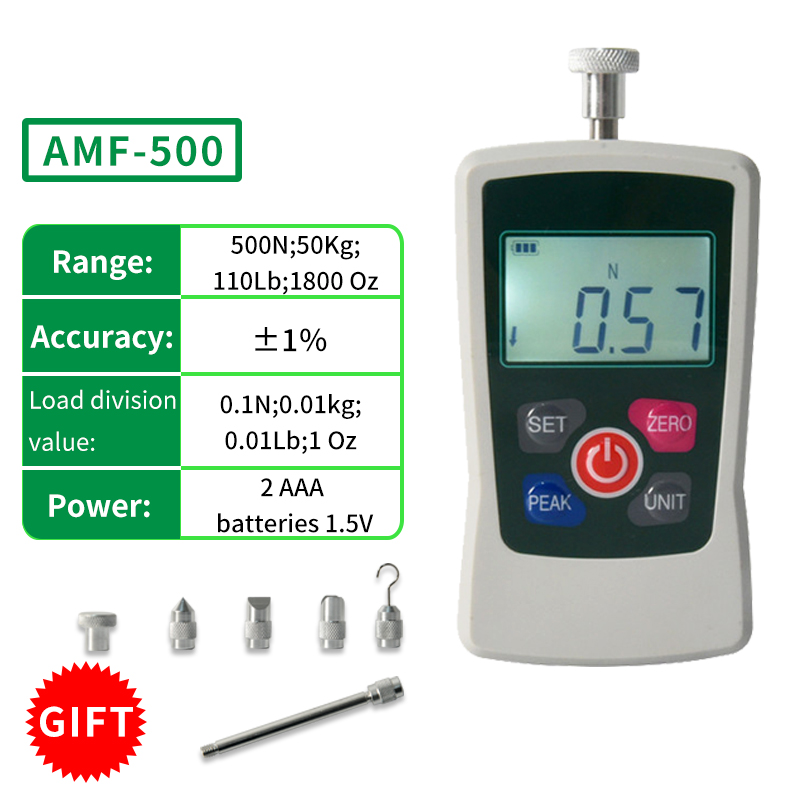 مقياس قوة رقمي AMF-500 50 كجم  - مراجعة Analog Meter Gauge وسعره