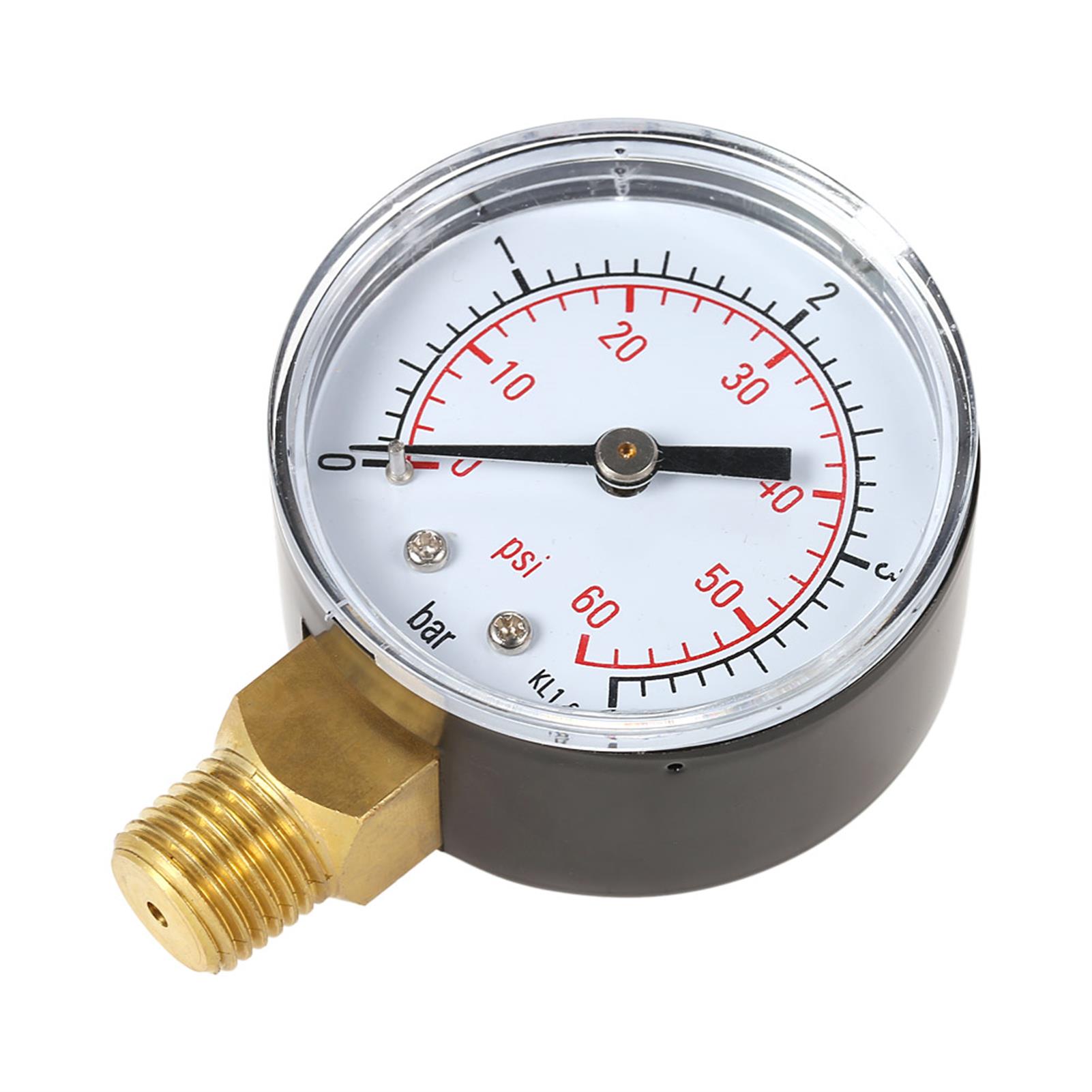 50 مللي متر بركة تصفية ضغط الم - مراجعة Analog Meter Gauge وسعره