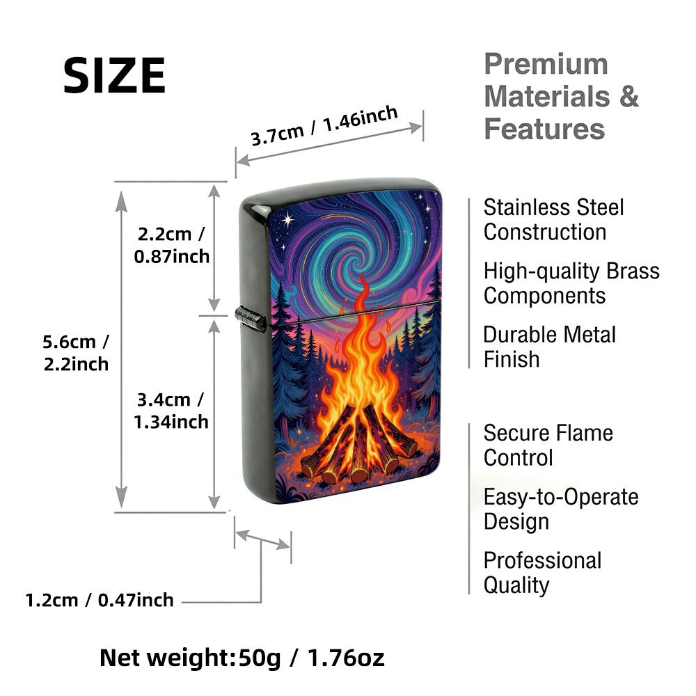 ولاعة بغطاء قابل للفتح بنمط فن - مراجعة Vintage Collectible Lighters وسعره