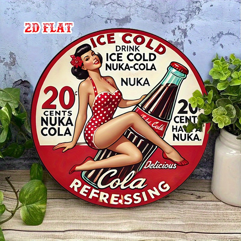 2D شقة، 1PC ريترو دبوس متابعة  - مراجعة Vintage Collectible Plates وسعره