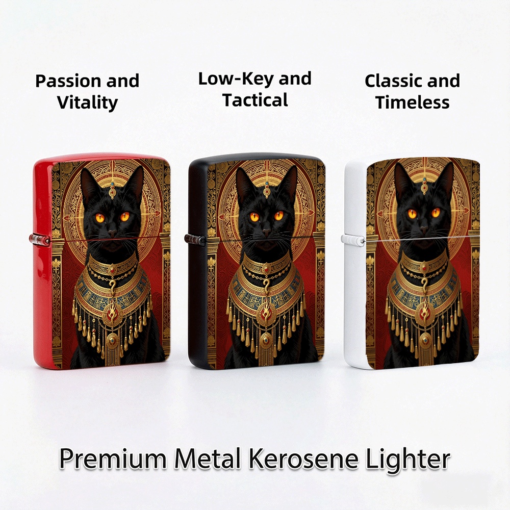 ولاعة قابلة للطي بتصميم القط ا - مراجعة Vintage Collectible Lighters وسعره