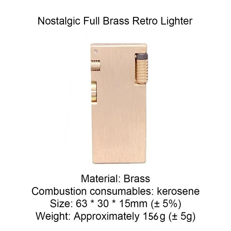 اليدوية النحاس خندق الوقود الن - مراجعة Vintage Collectible Lighters وسعره
