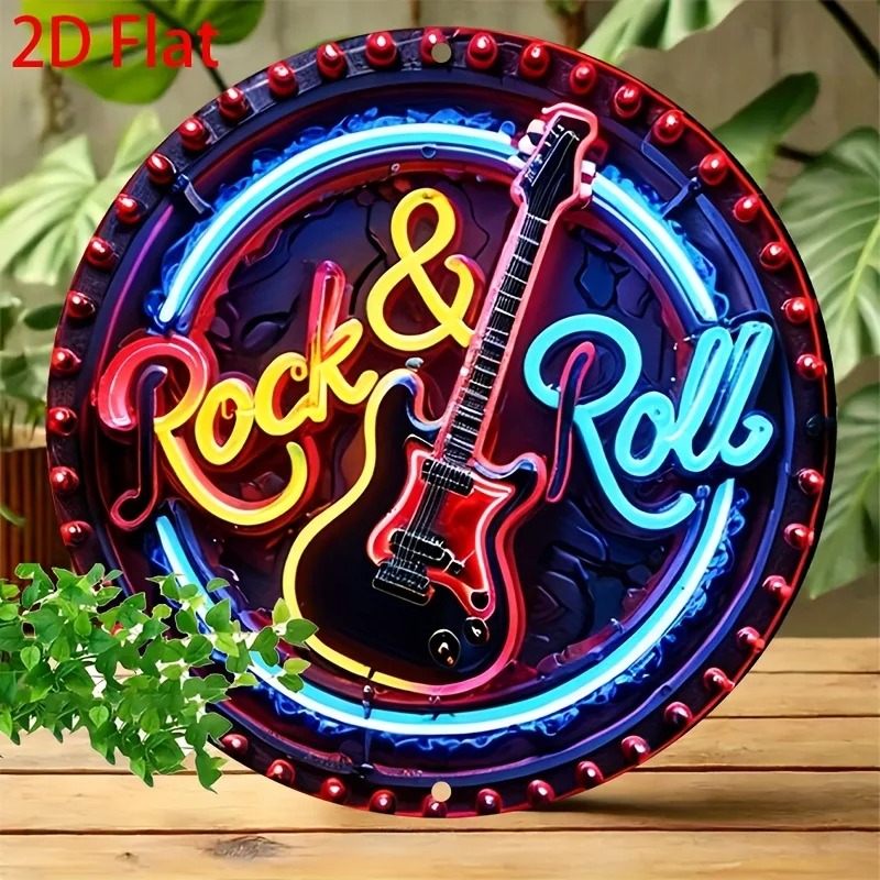 لافتة نيون بتصميم روك عتيق، زخ - مراجعة Vintage Collectible Plates وسعره