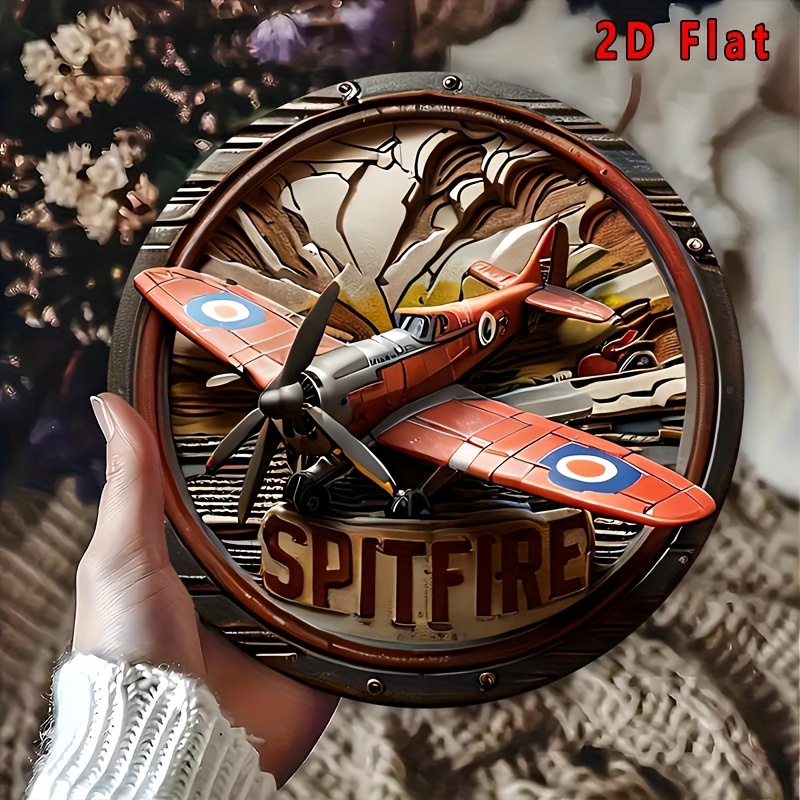 2D مسطح - قطعة واحدة من لافتة  - مراجعة Vintage Collectible Plates وسعره