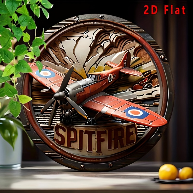 2D مسطح - قطعة واحدة من لافتة  - مراجعة Vintage Collectible Plates وسعره